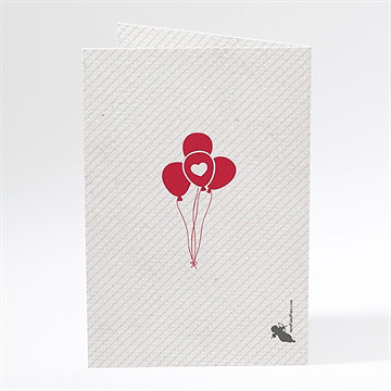 Menu mariage photo couleurs vintage - Dos du menu