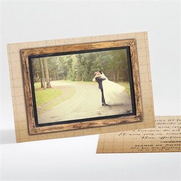 Remerciement mariage a la craie a jamais