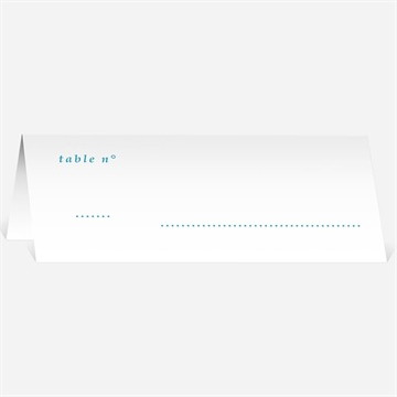 Marque-place mariage sur le sable