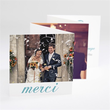 Remerciement mariage l'élégance en photos