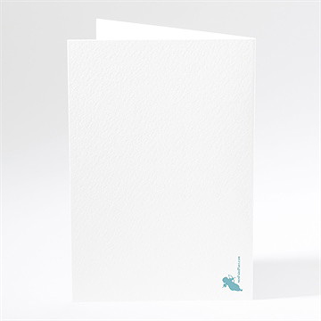 Menu mariage l'élégance en photos - Dos du menu