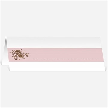 Marque-place mariage annonce classique
