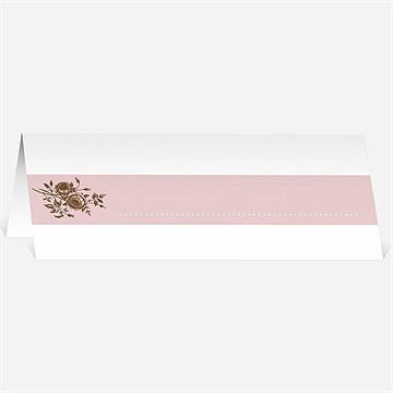 Marque-place mariage annonce classique