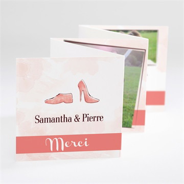 Remerciement mariage elle & lui