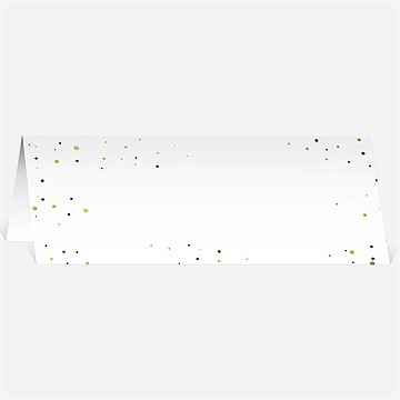 Marque-place mariage alliances scintillantes