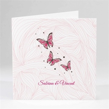 Faire-part mariage notre métamorphose