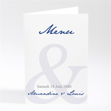Menu mariage in love