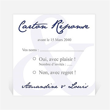 Carton réponse mariage in love