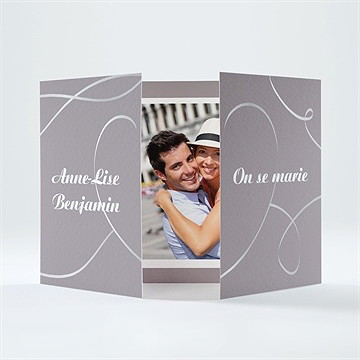 Faire-part mariage notre danse