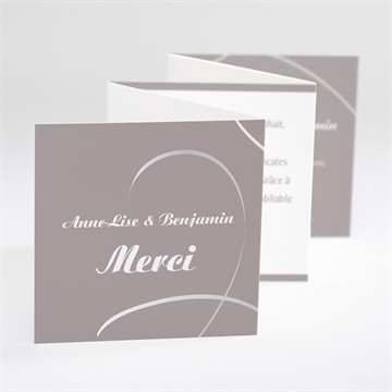 Remerciement mariage notre danse