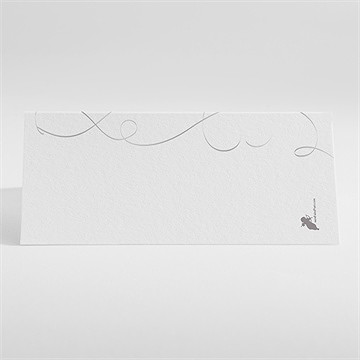 Marque-place mariage notre danse - Dos du marque-place