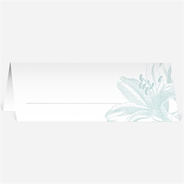 Marque-place mariage simple et chic