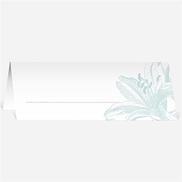 Marque-place mariage simple et chic