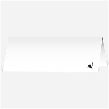 Marque-place mariage notre volonté - Dos du marque-place