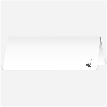 Marque-place mariage tendresse photo - Dos de la carte