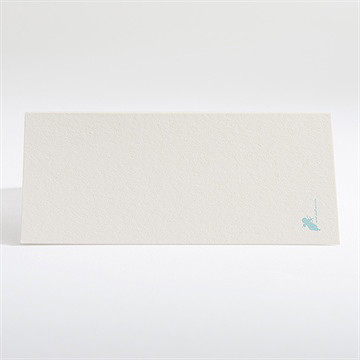 Marque-place mariage notre bande son! - Dos du marque-place