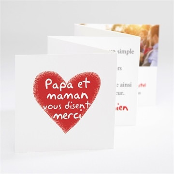 Remerciement mariage les enfants annoncent !