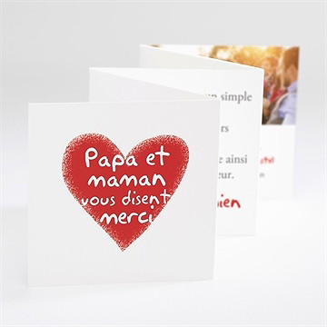 Remerciement mariage les enfants annoncent !