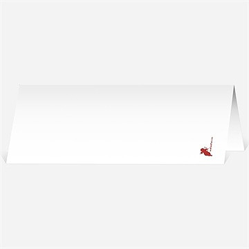 Marque-place mariage les enfants annoncent ! - Dos du marque-place