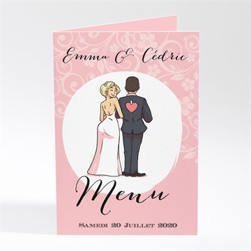 Menu mariage ils se disent oui!