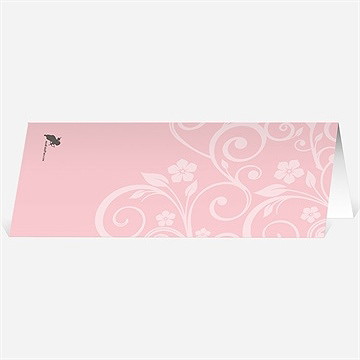 Marque-place mariage ils se disent oui! - Dos du marque-place