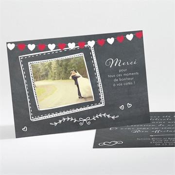 Remerciement mariage photobooth