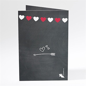 Menu mariage photobooth - Dos du menu