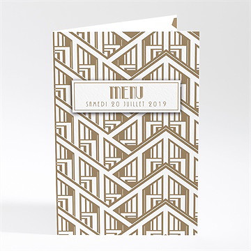 Menu mariage années folles