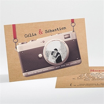 Remerciement mariage l'instant magique