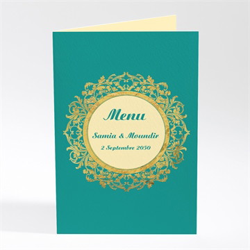 Menu mariage byzantin