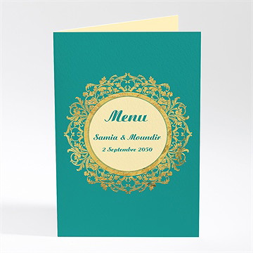 Menu mariage byzantin