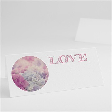 Marque-place mariage eclosion