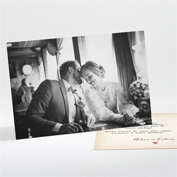 Remerciement mariage atout coeur