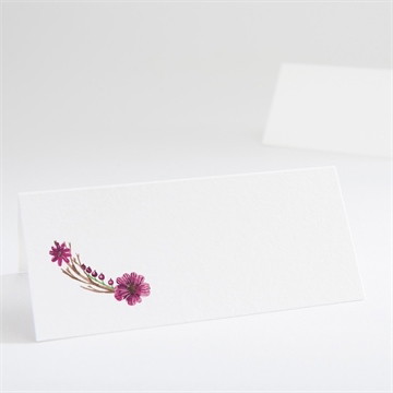 Marque-place mariage annonce chic et tendance