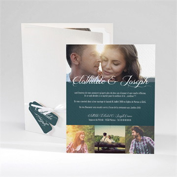 Faire-part mariage harmonie