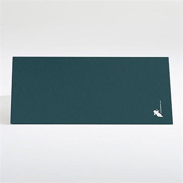 Marque-place mariage harmonie - Dos du marque-place