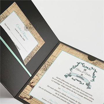 Faire-part mariage navigation - Détail du faire-part