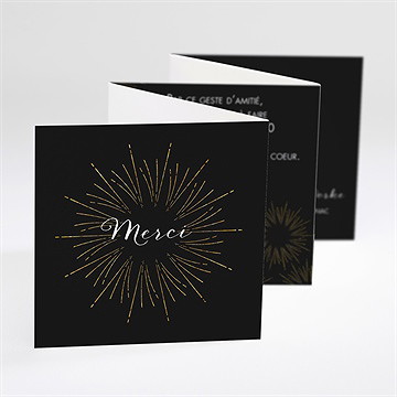 Remerciement mariage feux d'artifices