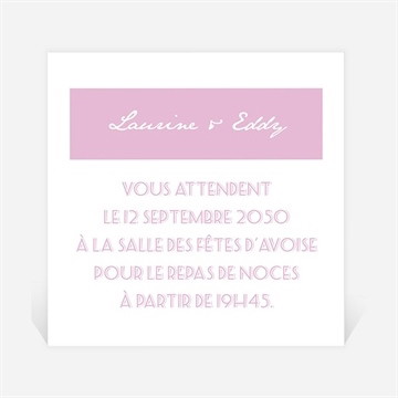 Carton d'invitation mariage nos plus belles photos