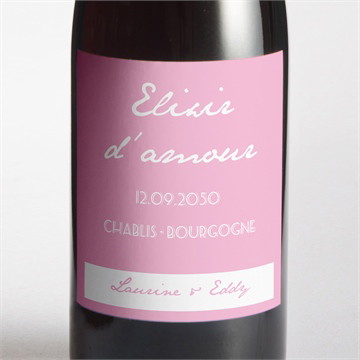 Etiquette de bouteille mariage nos plus belles photos