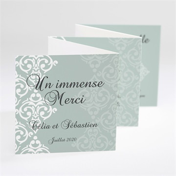 Remerciement mariage simple et raffiné