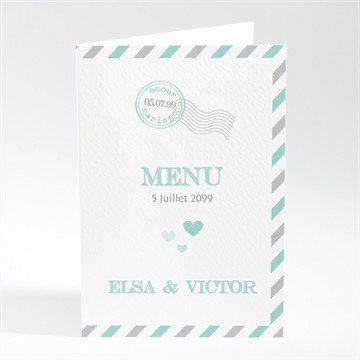 Menu mariage on s'envole