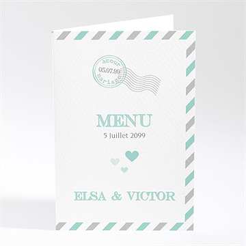 Menu mariage on s'envole