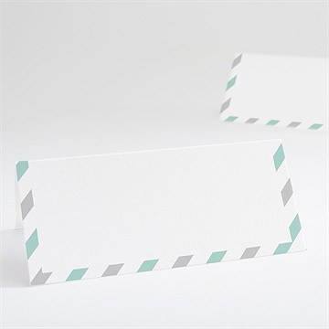 Marque-place mariage on s'envole