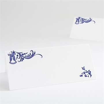 Marque-place mariage faïence et porcelaine