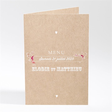 Menu mariage a l'aventure !