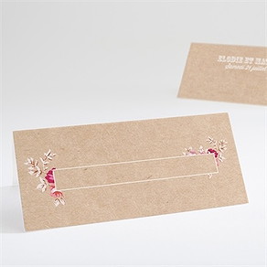 Marque-place mariage a l'aventure !