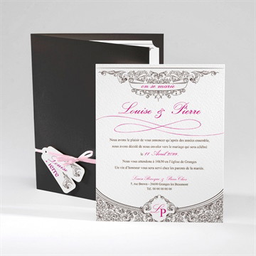 Faire-part mariage so british