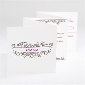 Remerciement mariage so british