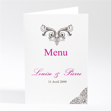 Menu mariage so british